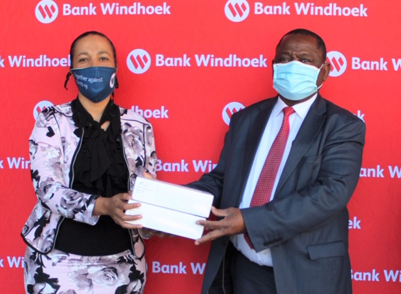 Bank Windhoek donates 500 Reagent Testing Kits