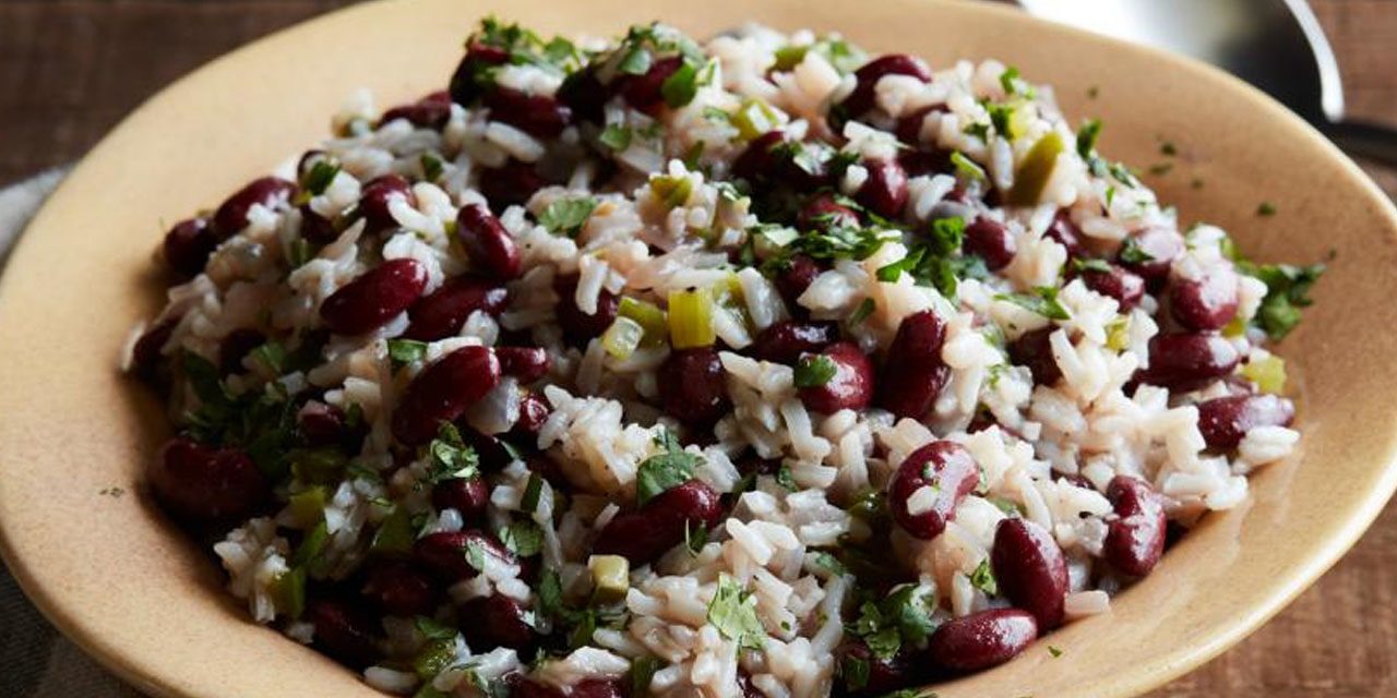 Red beans and rice – good food for po’ folks