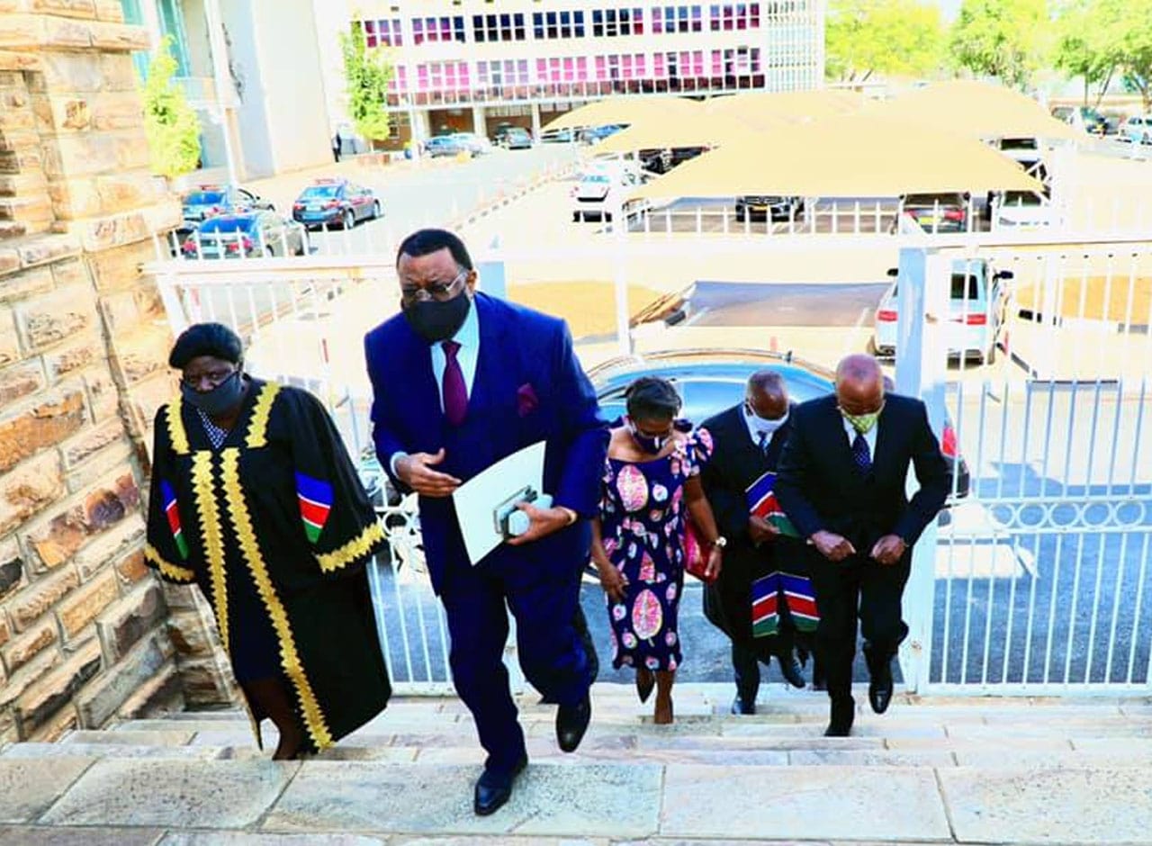 Drama in Parliament as Geingob delivers SONA