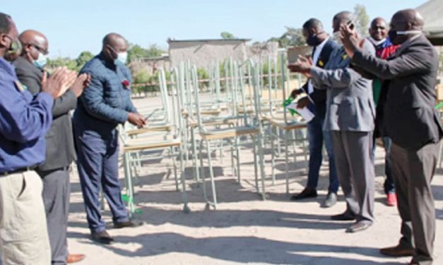 Kalahari Holdings donates school furniture