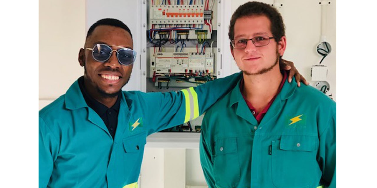 Young trainees driving innovation at the NamPower Training Centre