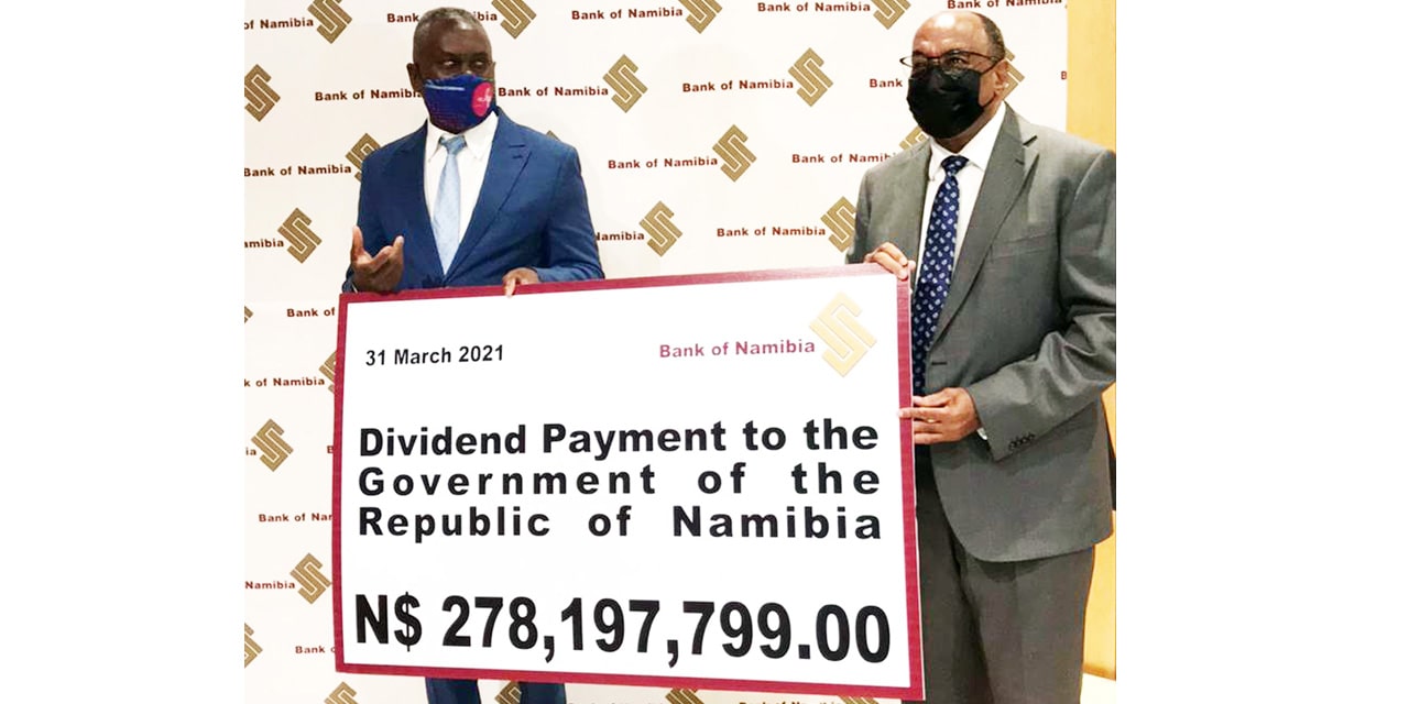 BoN declares N$278m dividend