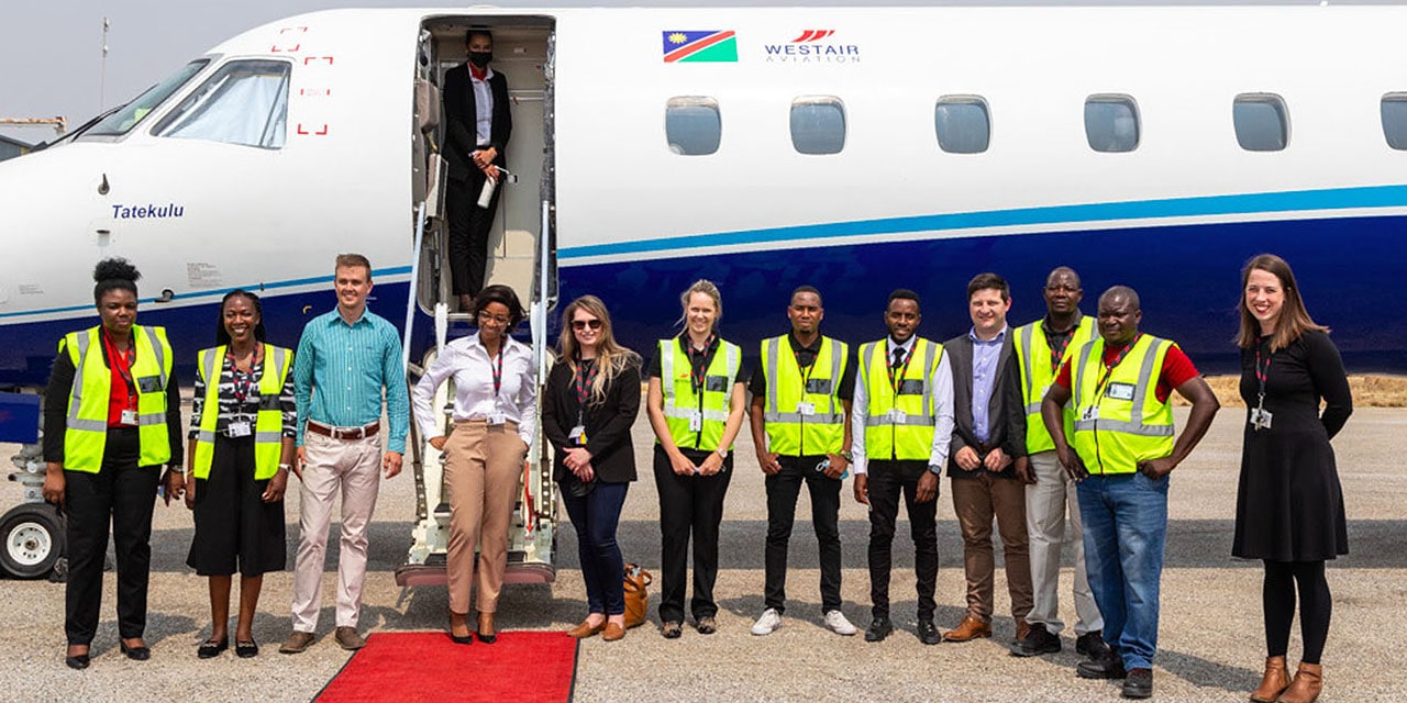 FlyWestair flies to Rundu, Katima Mulilo