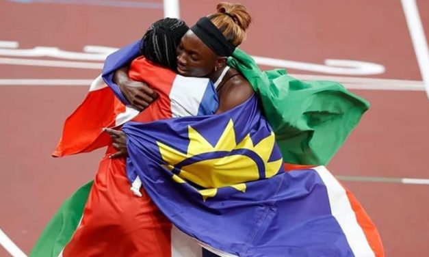 Namibia wins first silver medal since 1996