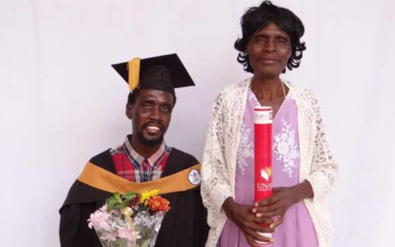 His road to graduation one challenge after other