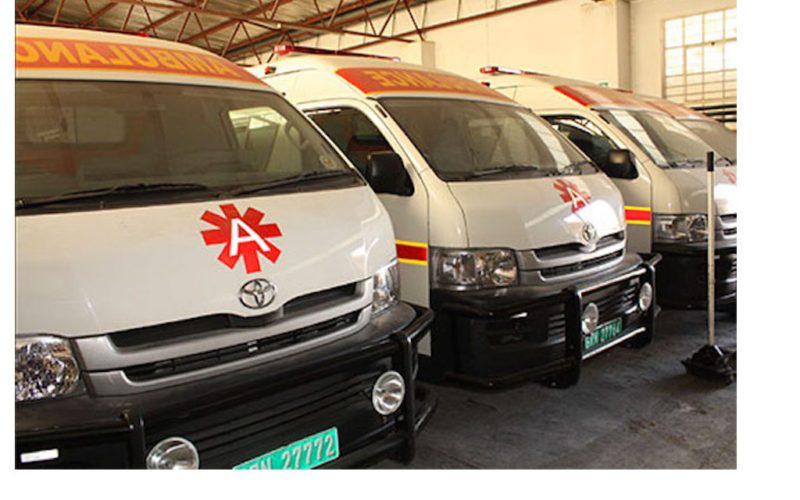 Otjozondjupa struggles with ambulances