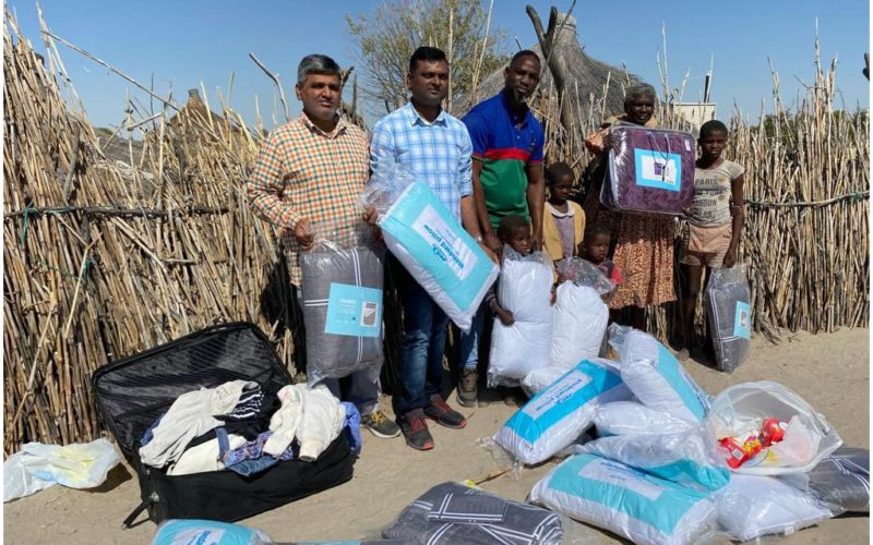 Aid stream-in for impoverished family