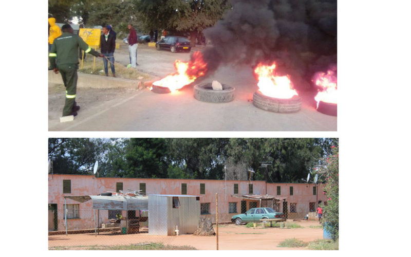 Endombo eviction averted<br>…Tsumeb residents protest against dumping tenants on streets