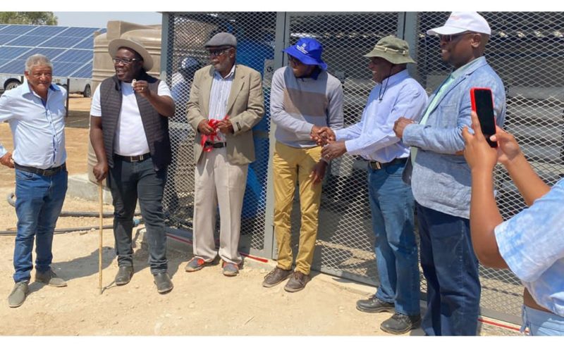 EIF brings water relief to three communal farms