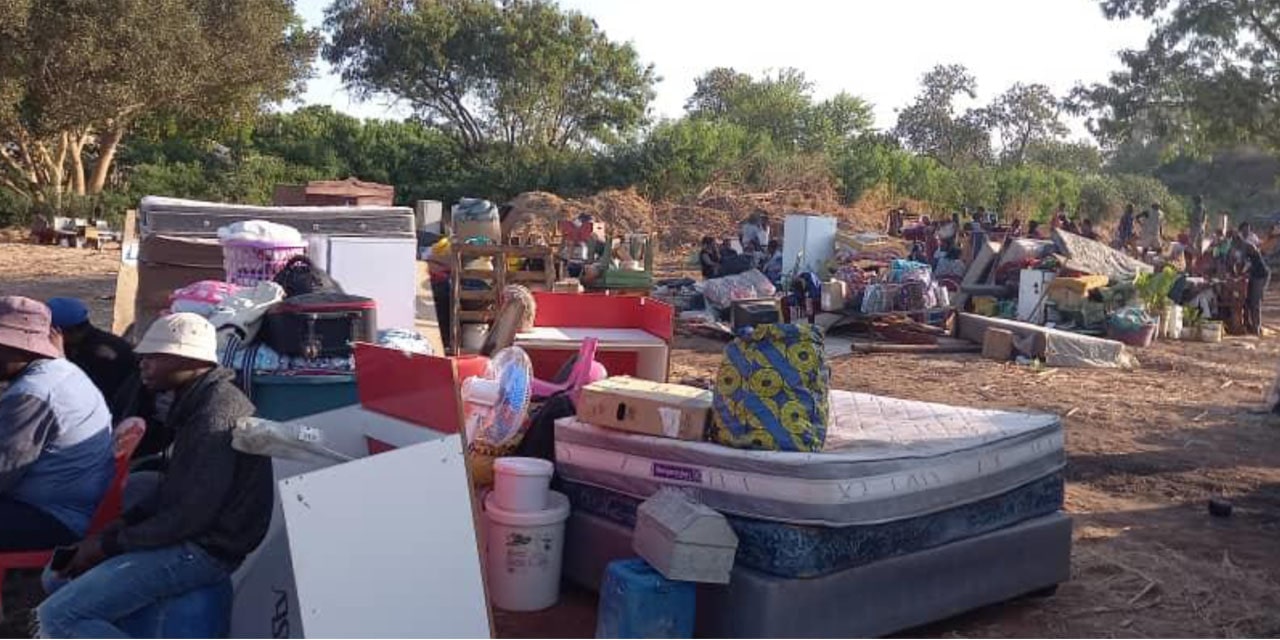 40 Endombo families evicted