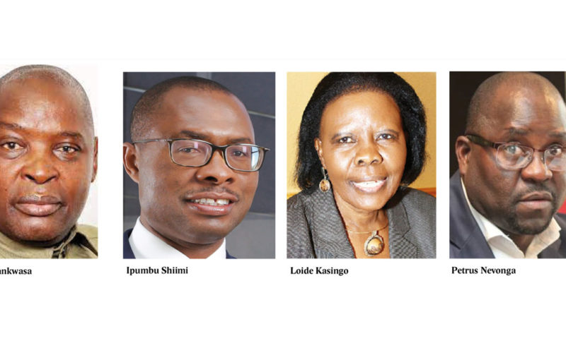 Saara, Netumbo neck and neck<br>….as other aspirants wait in the wings