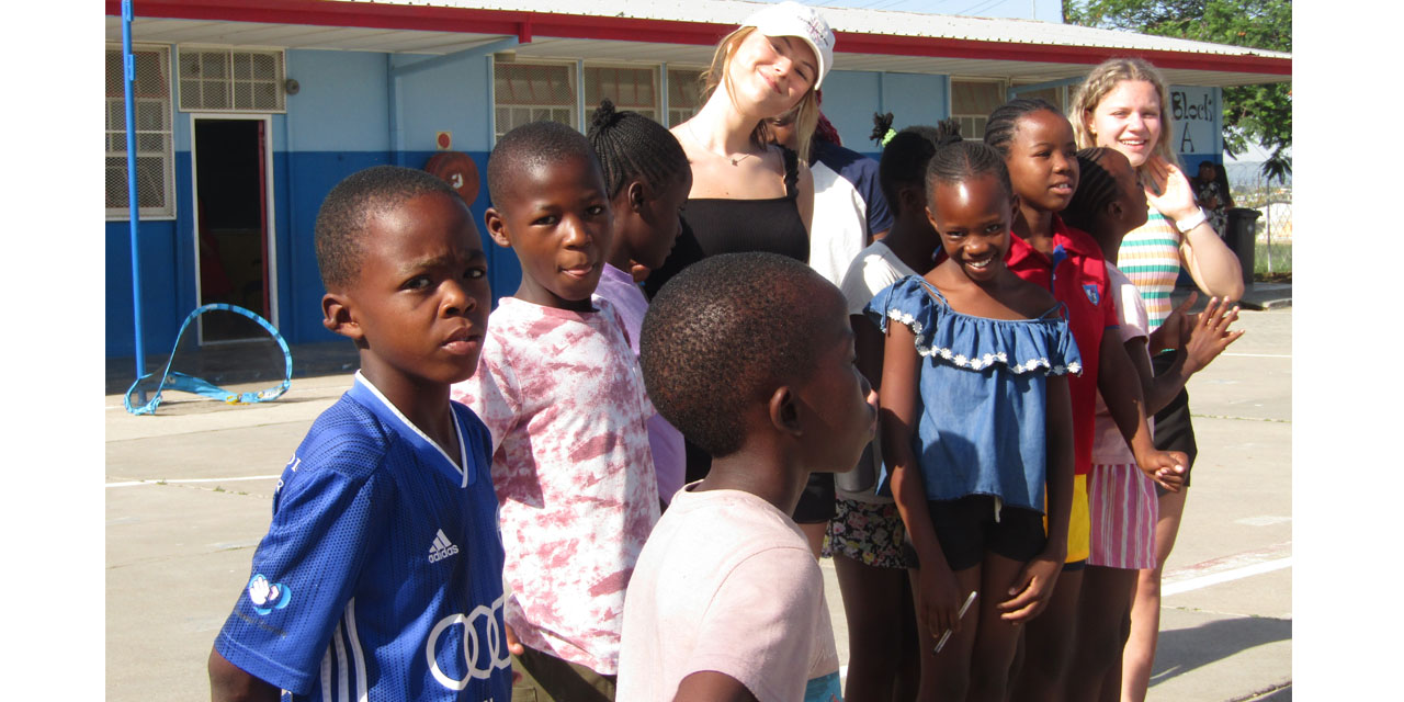 Learners from Germany indulge Namibian fellows