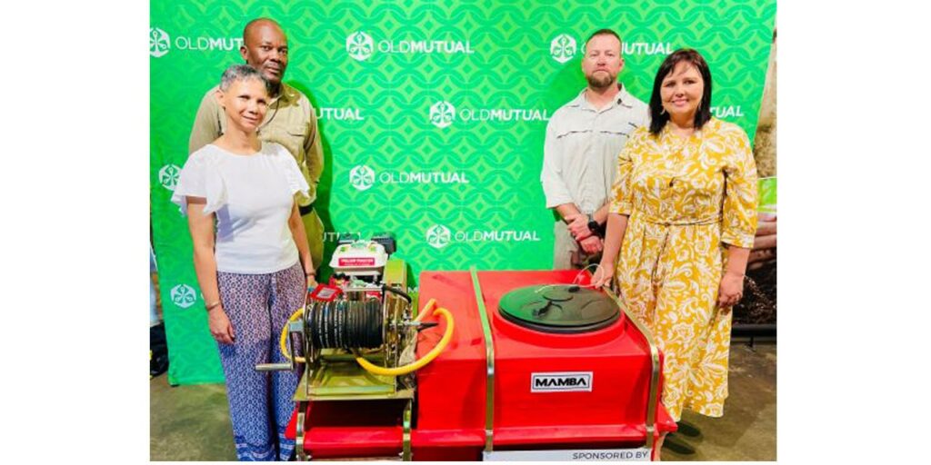 MEFT receives firefighting machines from Old Mutual