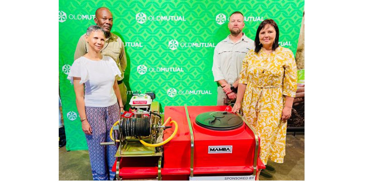 MEFT receives firefighting machines from Old Mutual