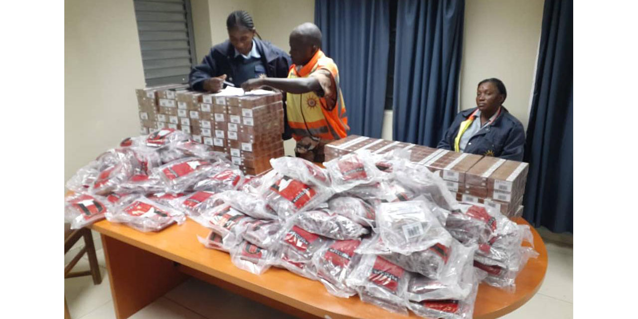 Police seize smuggled contraband from Angola