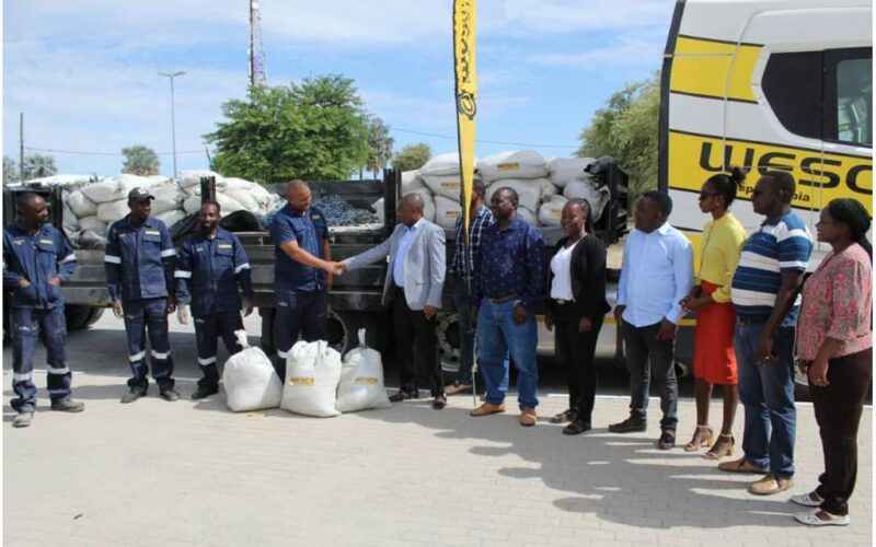 Wesco donates N$ 70K cements to Oshikoto schools