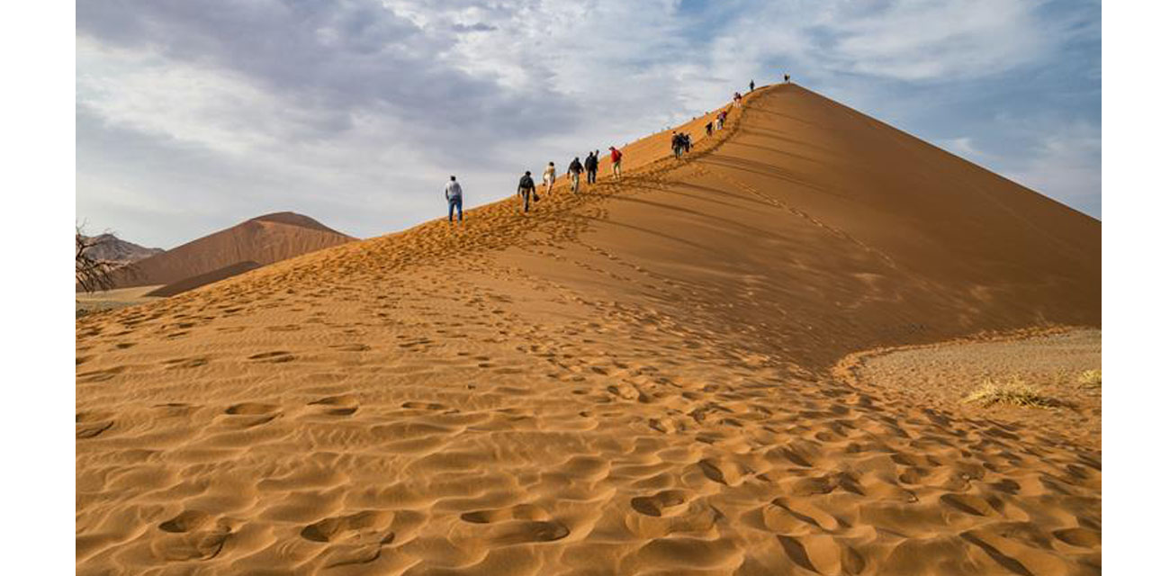 Number of tourists visiting Namibia increasing