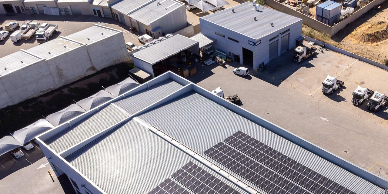 Oryx Properties, Scania Namibia go solar
