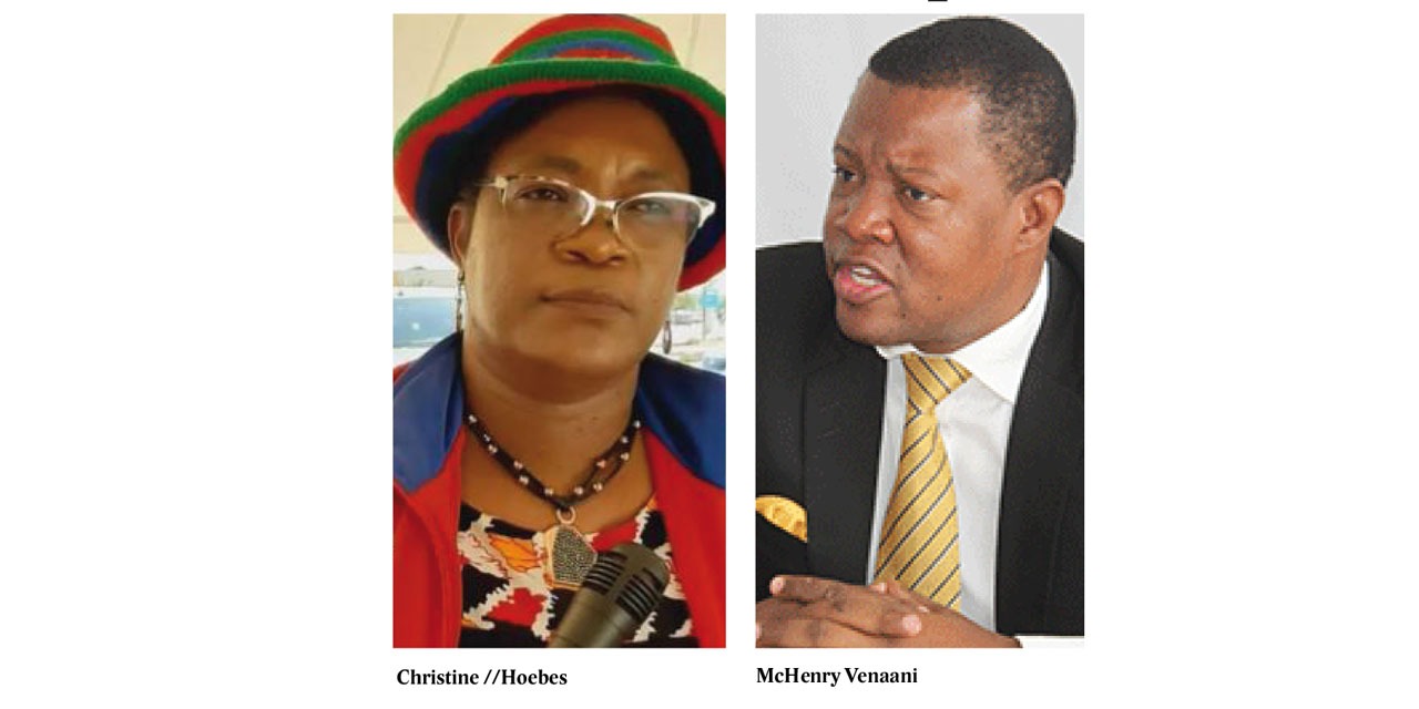 //Hoebes defends Swapo