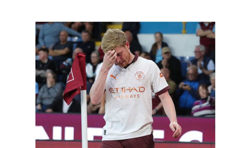 Kevin de Bruyne injury: Man City midfielder out for up to four months and may need surgery