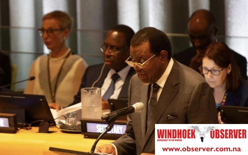 Geingob calls for unity, solidarity and action to achieve Agenda 2030