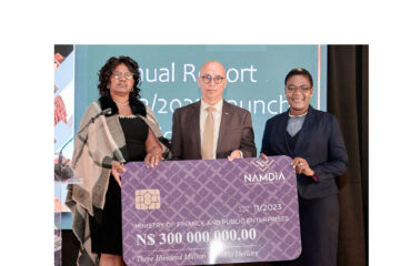 NAMDIA declares a record dividend of N$300 million to the government