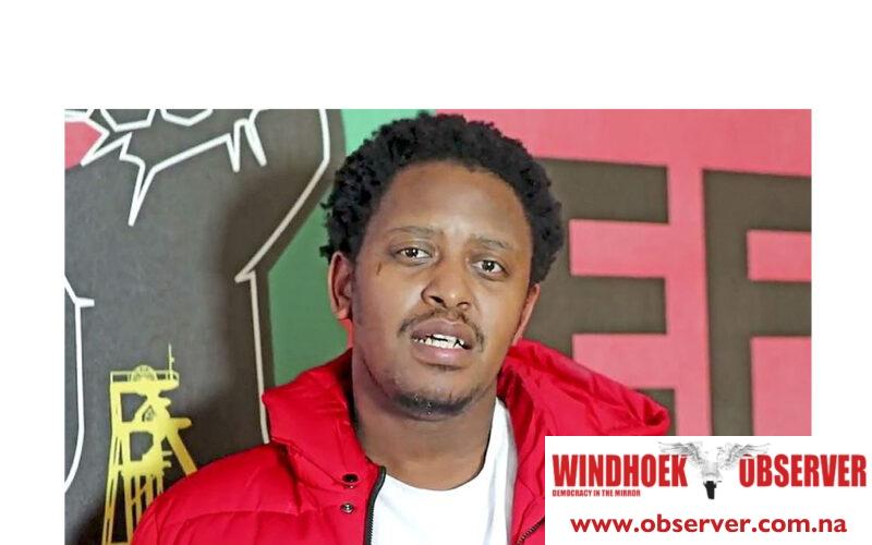 EFF alleges Amushelelo’s arrest was aimed at muting dissent