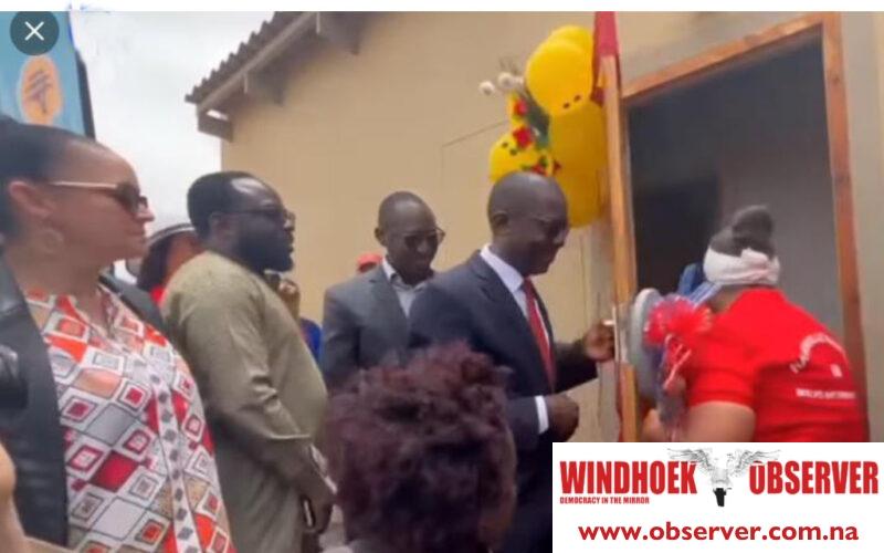 Uutoni hands over 66 houses in Walvis Bay