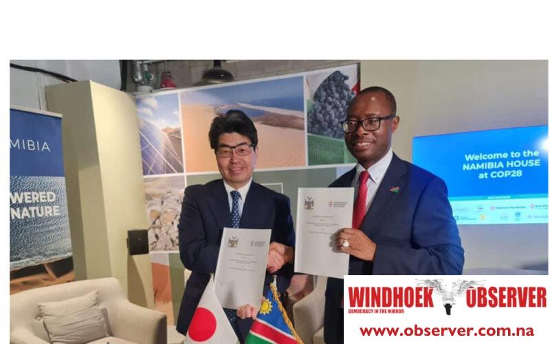 Namibia and Japan sign MOU at COP28