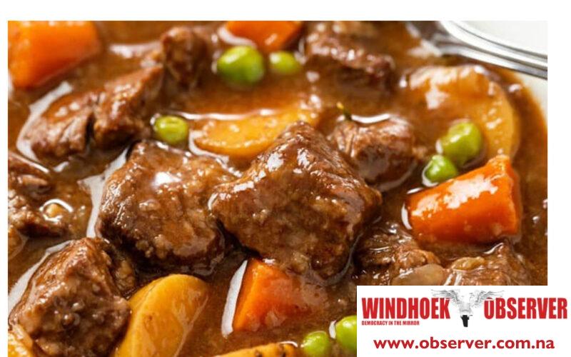 Beef stew cost N$93.03 per kg in Erongo