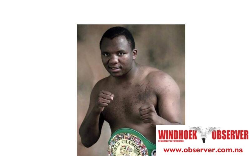 Boxing world champion, Dingaan Thobela has died