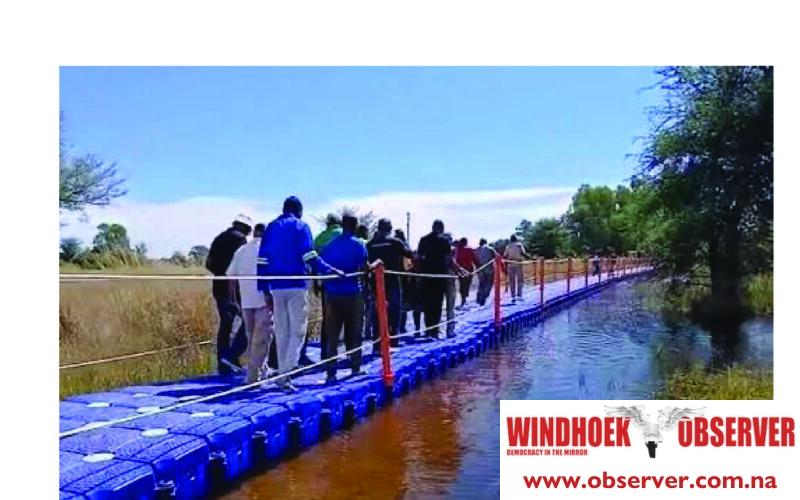 Floating bridges criticised as president stresses delivery