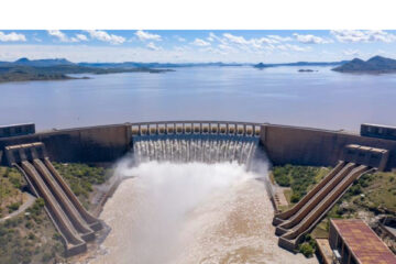 Flood risk along the lower Orange River rising