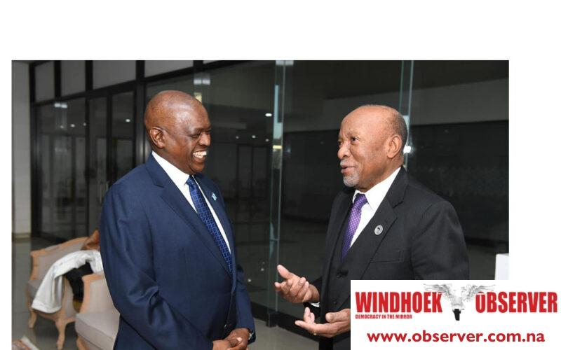 Masisi visits Namibia to strengthen bilateral relations