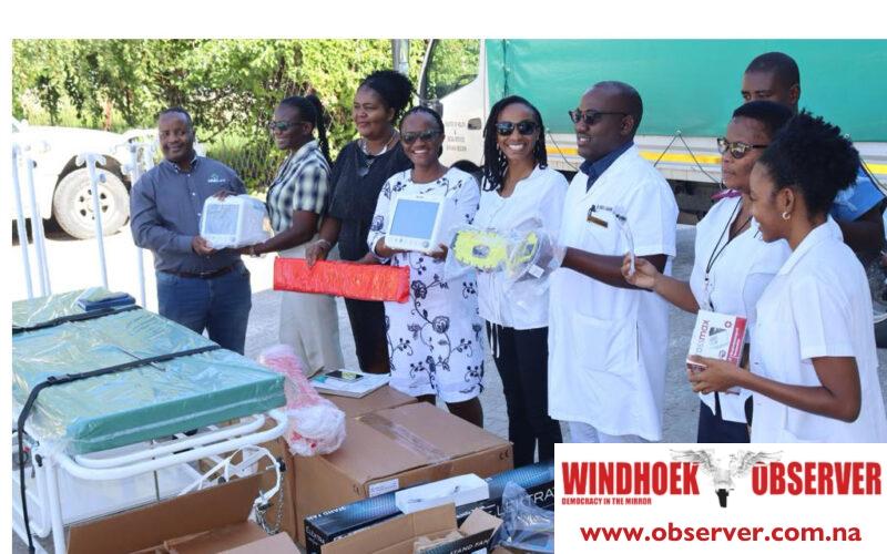 MVA donates medical equipment to Oshakati Intermediate Hospital