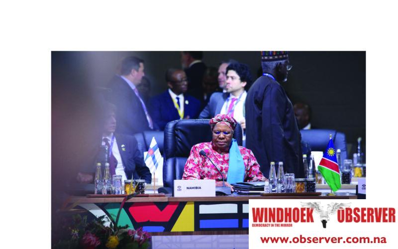 Nandi-Ndaitwah presses G20 to prioritise developing nations