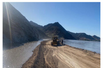 Rising Orange River prompts night-time road closure