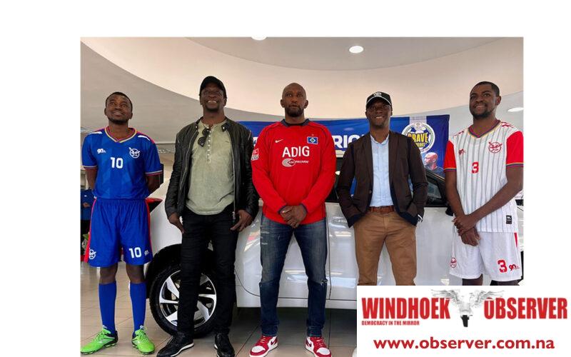 Toyota donates car for Brave Warriors FIFA campaign