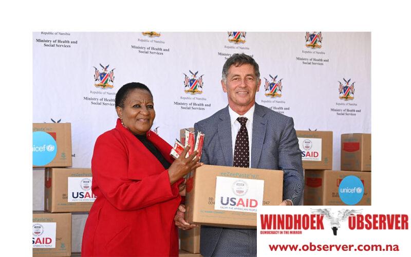Namibia receives life-saving therapeutic food