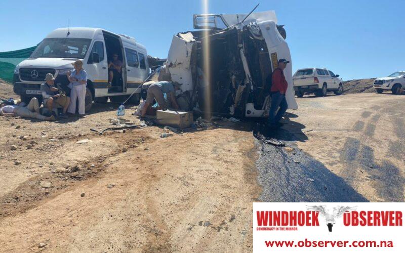 Several tourists injured in serious bus accident