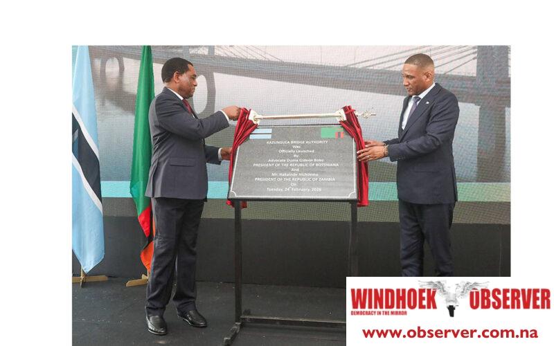 Botswana and Zambia launch Kazungula Bridge Authority