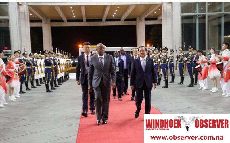 Mbumba and Xi Jinping to strengthen Namibia-China partnership