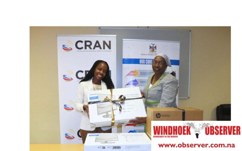 CRAN donates computer equipment to MEAC
