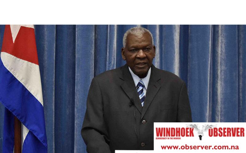 Namibia reinforces support for Cuba against U.S. blockade