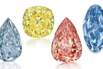 What a decade of auction reveals about coloured diamonds