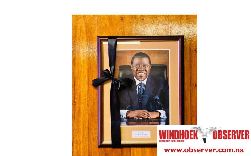 Geingob’s portrait to continue hanging