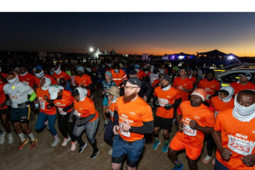 Over 1 300 runners competed in Husab marathon