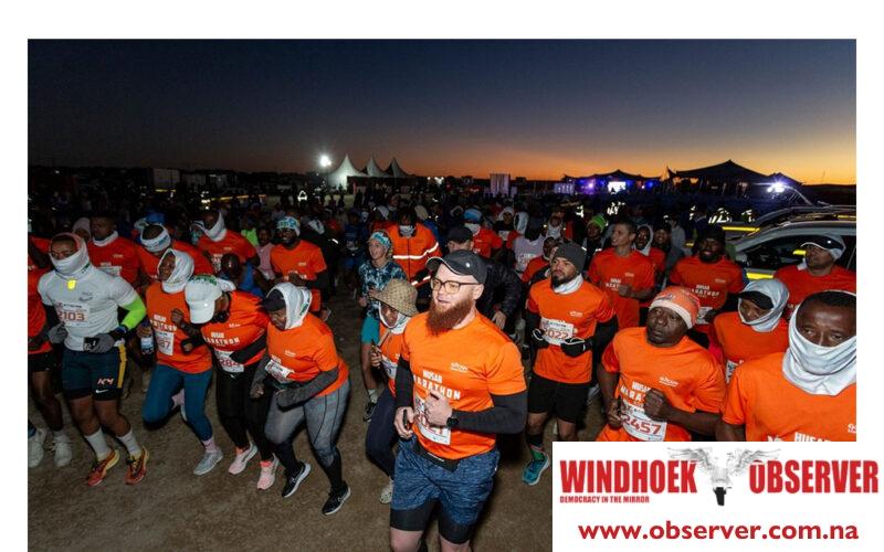 Over 1 300 runners competed in Husab marathon