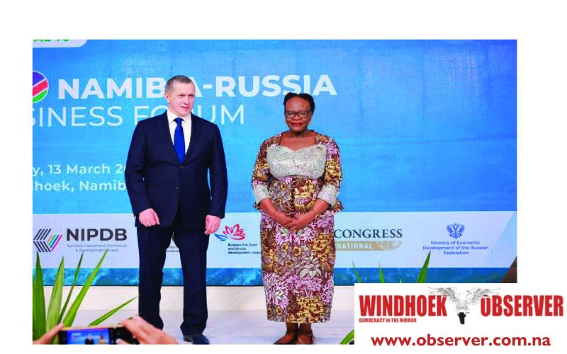 Namibia and Russia discuss expanding trade and investment