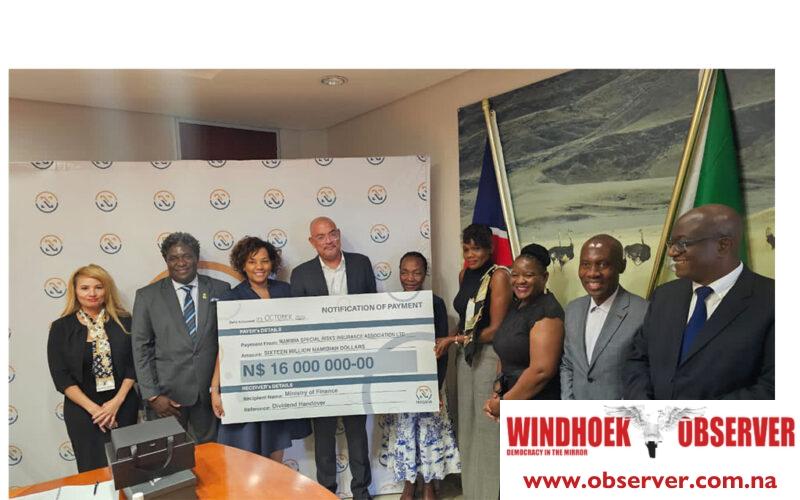 Nasria pays N$16 million dividend